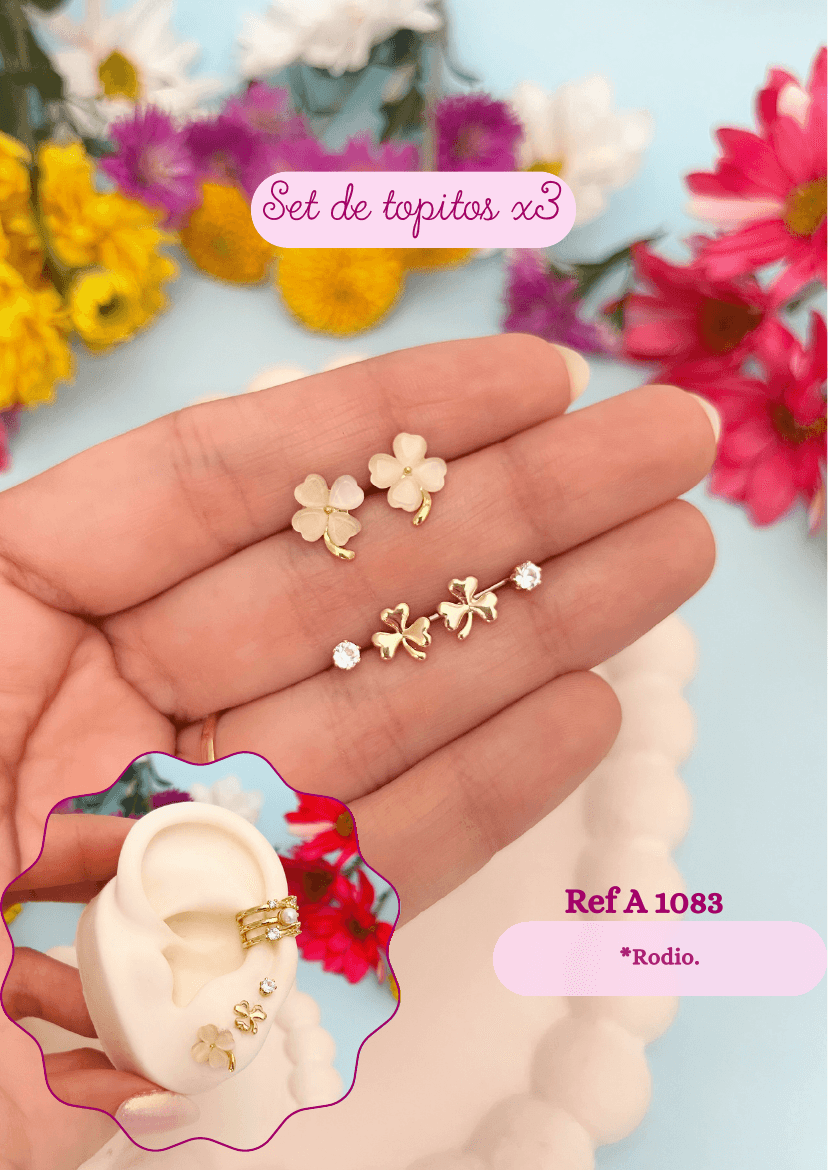 Set de topitos x3