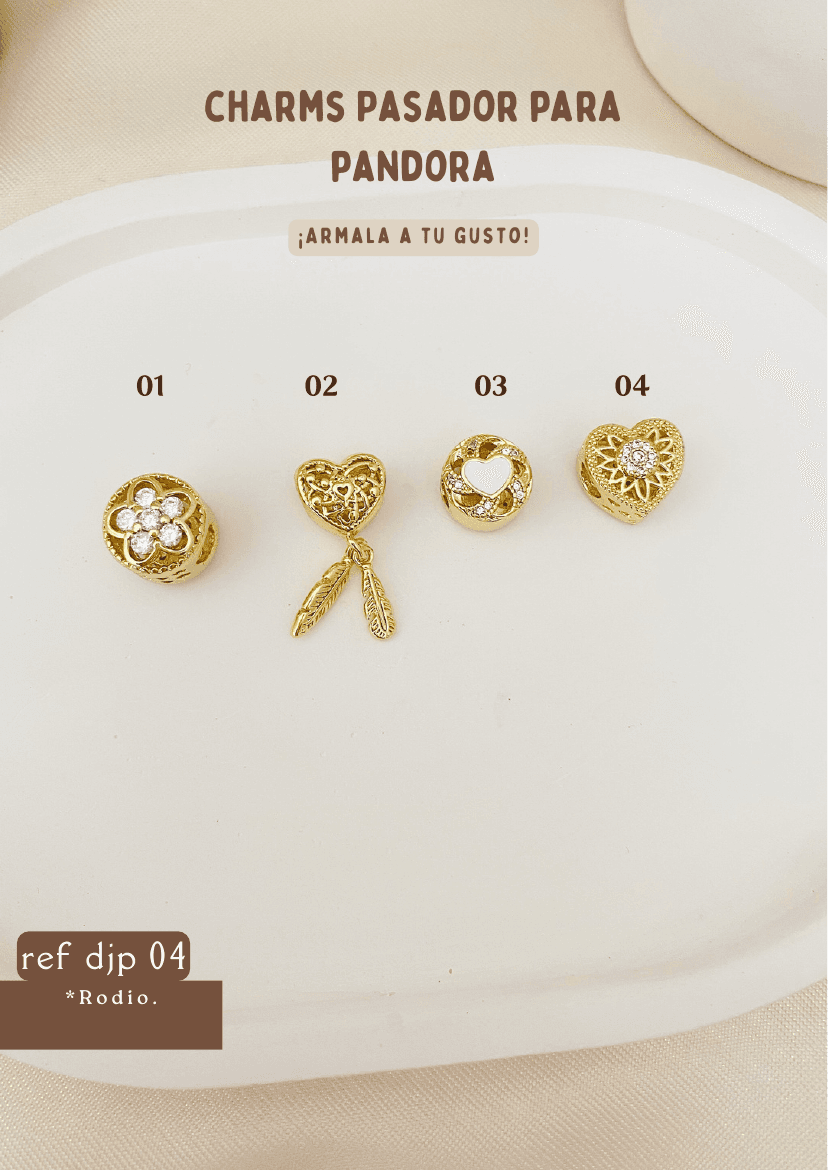 Charms pasador para Pandora