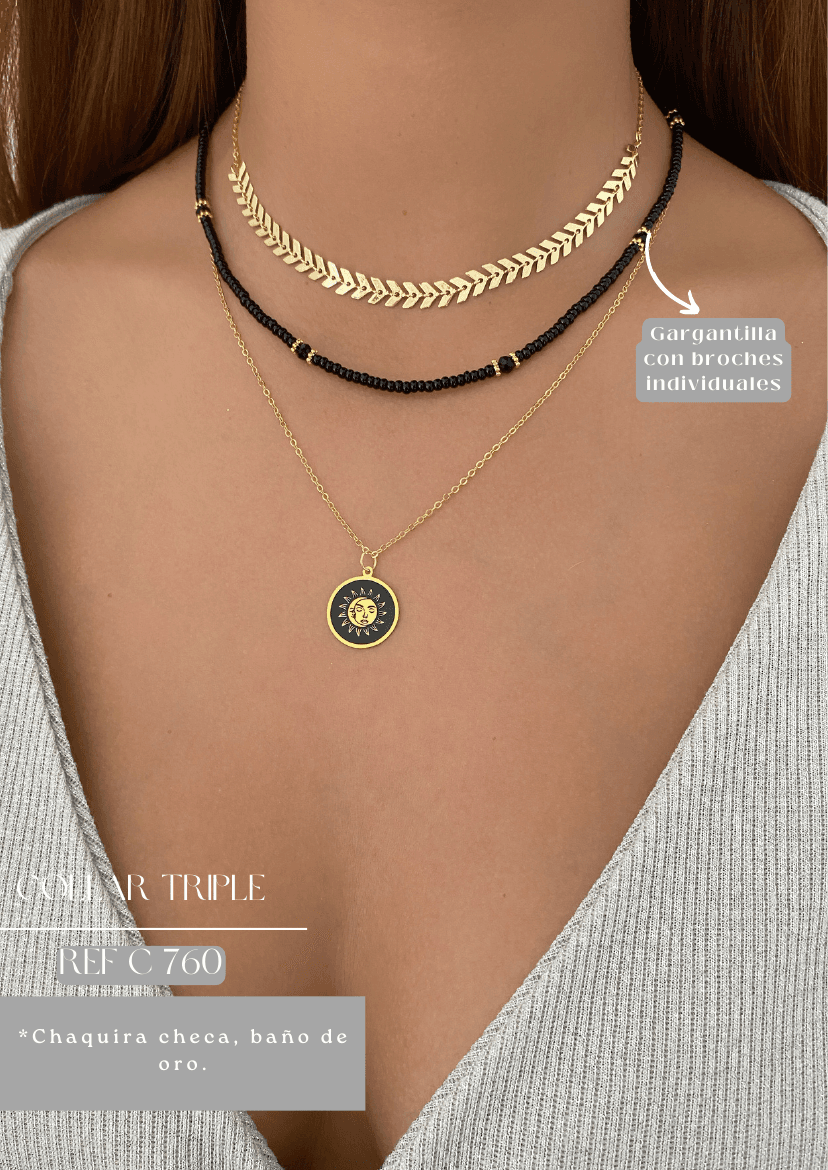 Collar triple