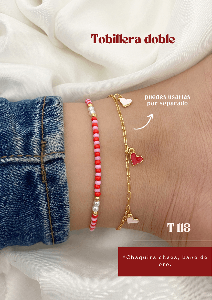 Tobillera doble