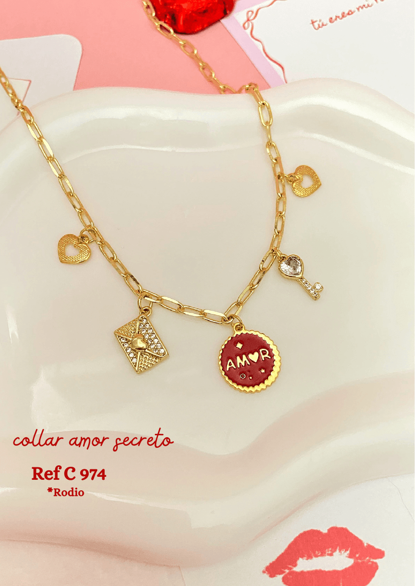 Collar amor secreto
