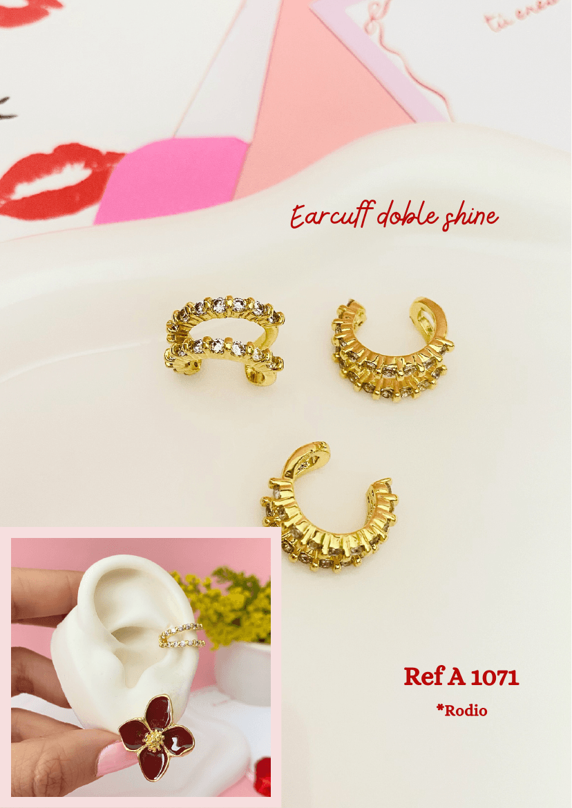 Earcuff doble shine