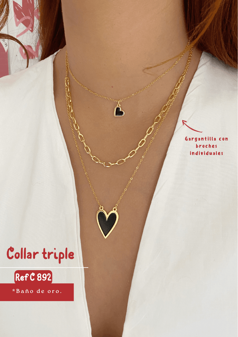 Collar triple