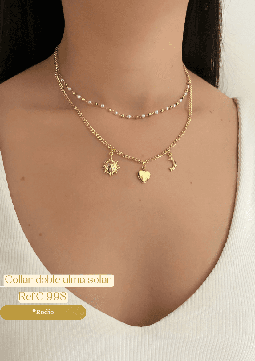 Collar doble alma solar