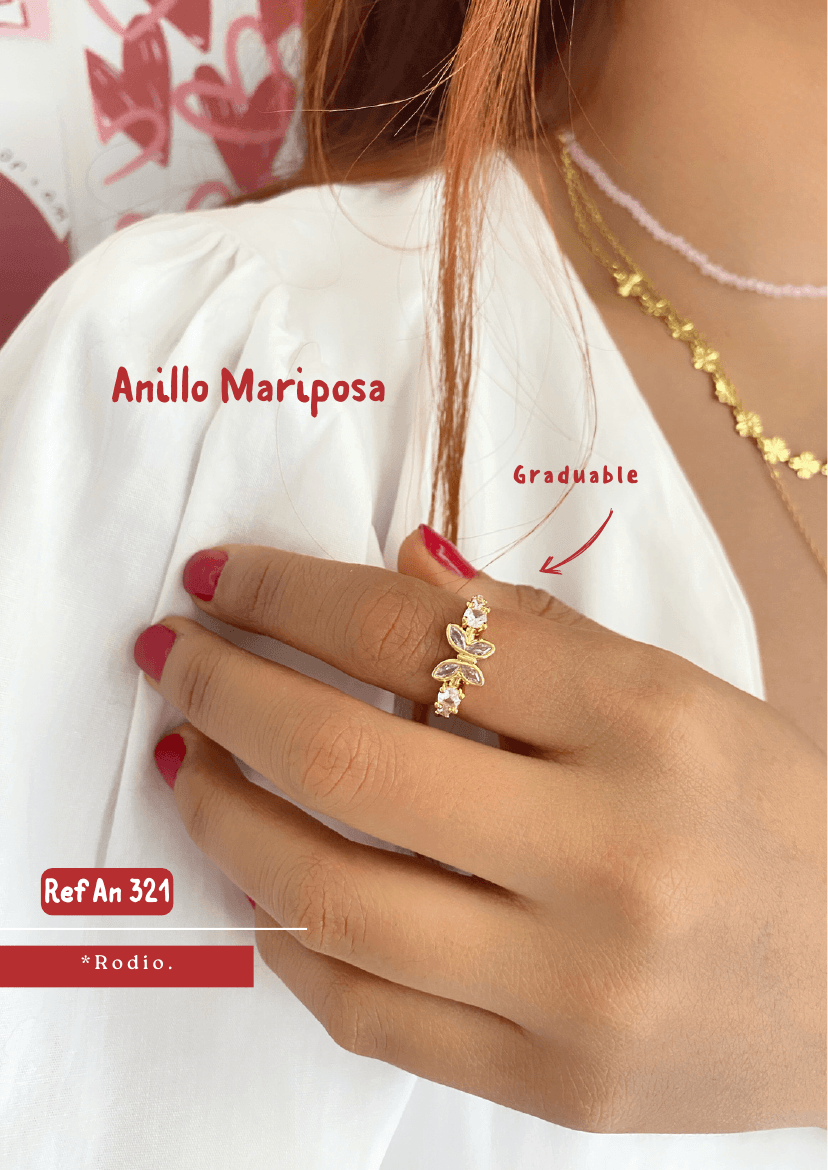 Anillo Mariposa