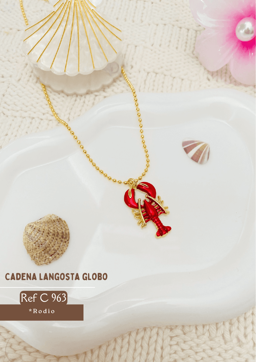 Cadena langosta globo