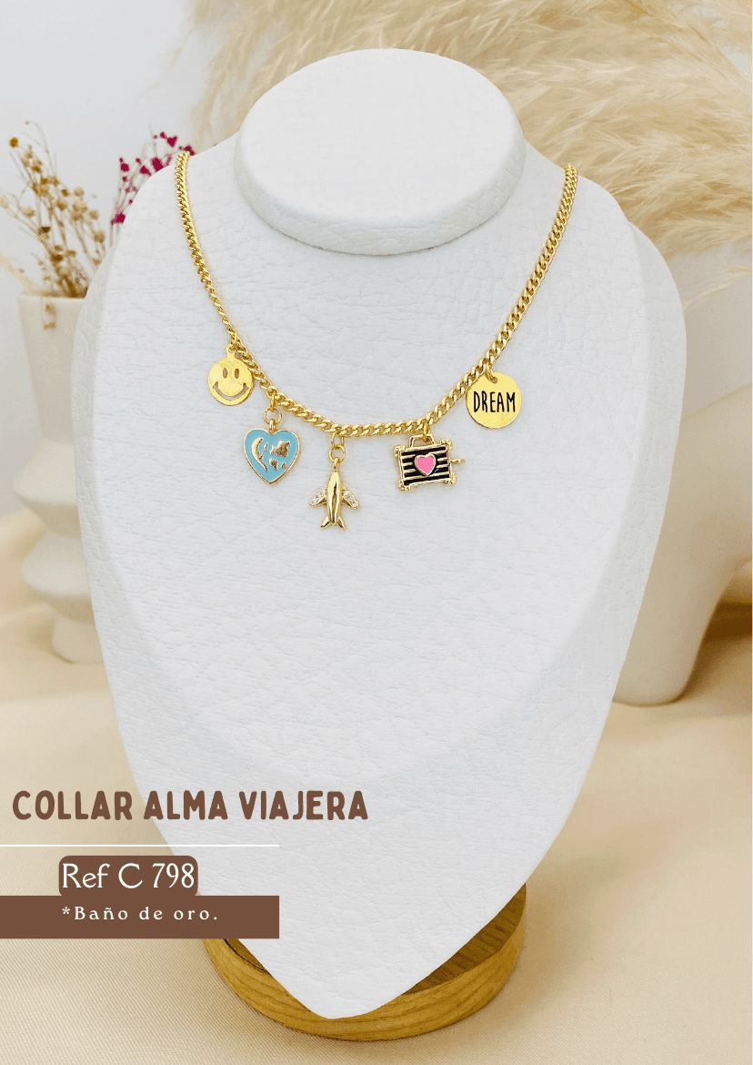 Collar alma viajera