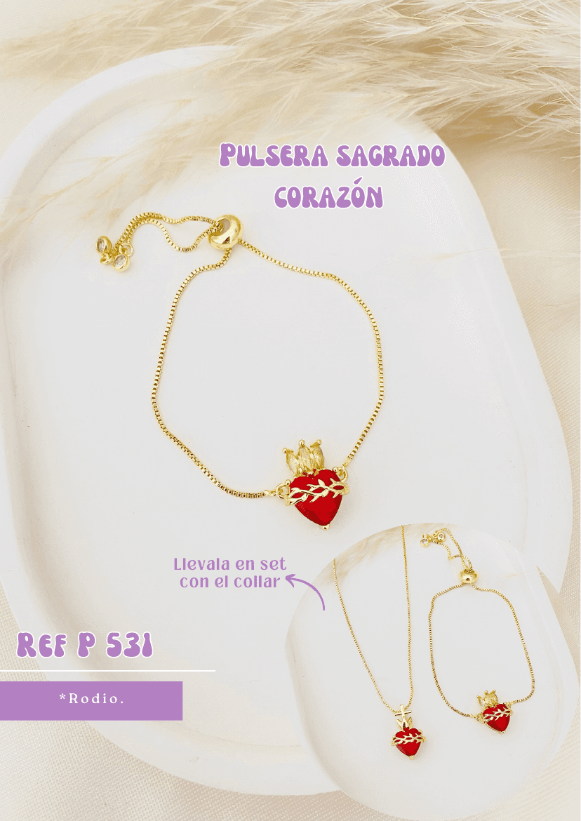Pulsera sagrado corazón