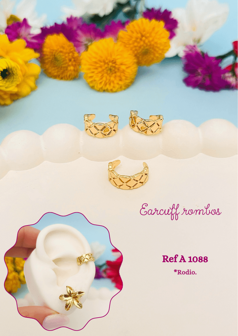 Earcuff rombos