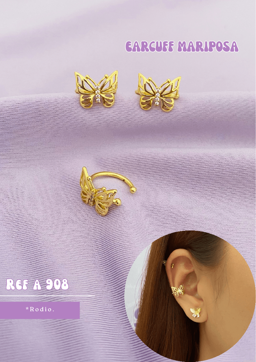 Earcuff mariposa